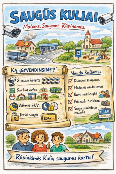 „Saugūs Kuliai“ – matome, saugome, rūpinamės